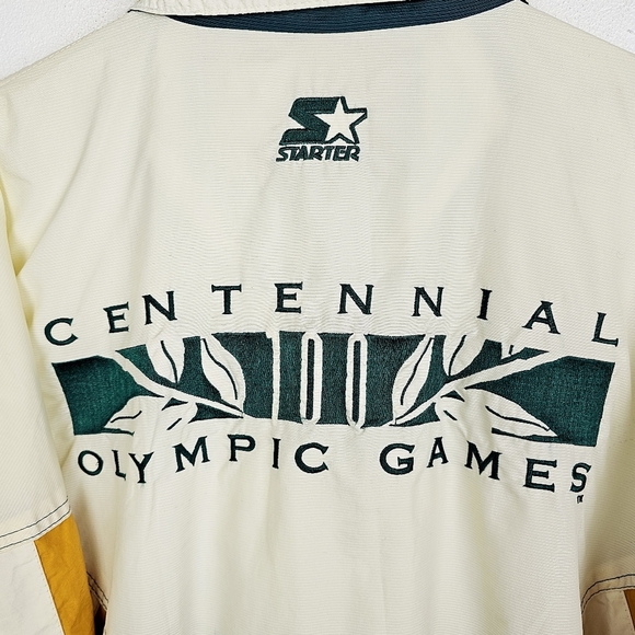 RARE Vintage 1996 Atlanta Centennial Olympic Games Starter Jacket Windbreaker - Picture 12 of 16